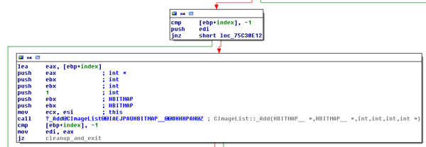 Add replace index