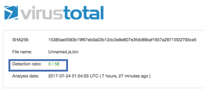 MALICIOUS DOWNLOADER JSE SCRIPT