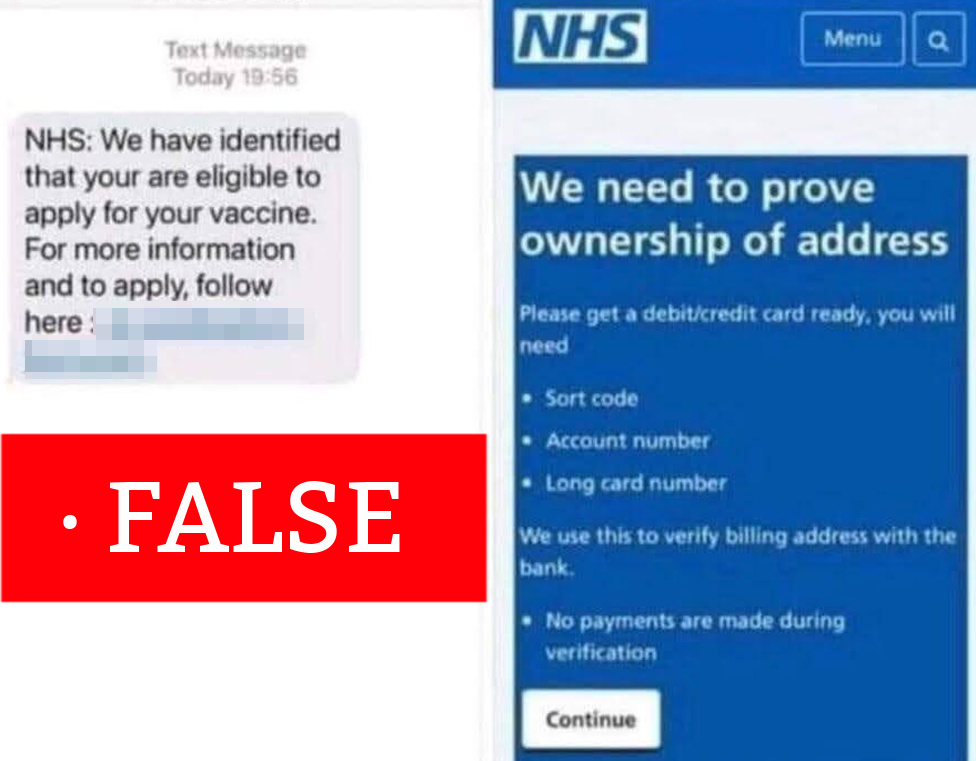 NHS Warns Of New COVID-19 Vaccine-Related Phishing Campaigns