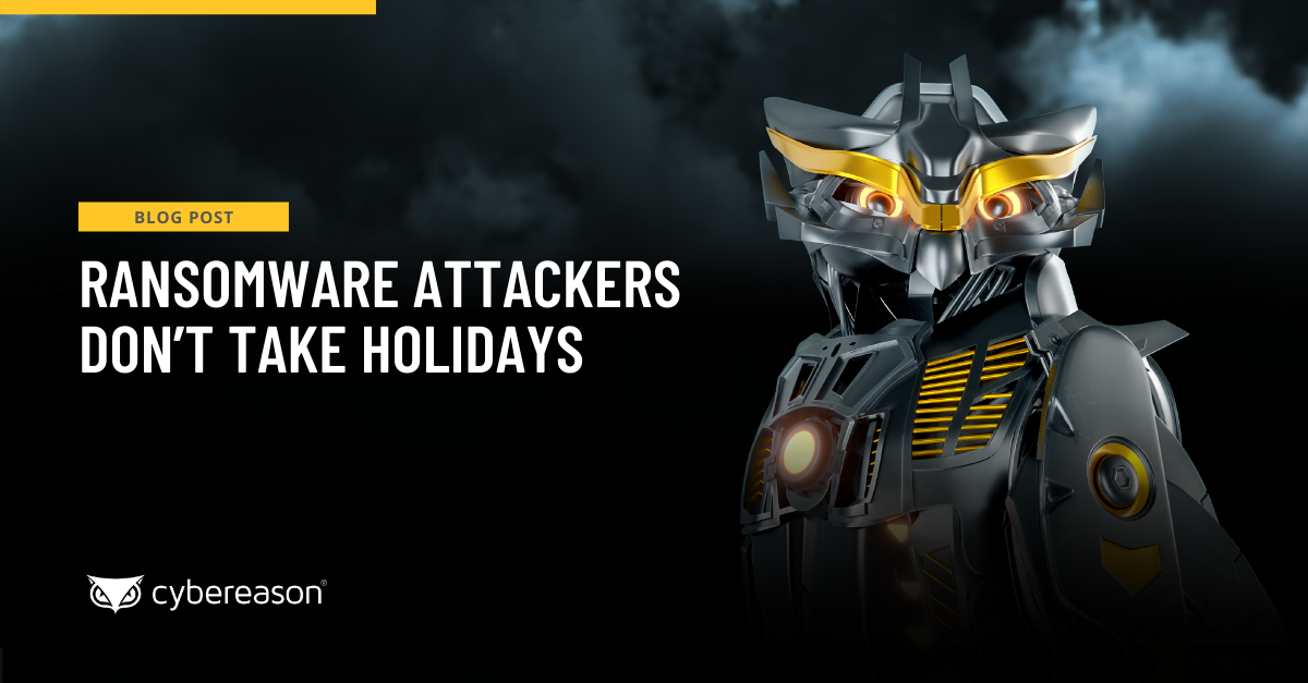 Ransomware Attackers Don't Take Holidays