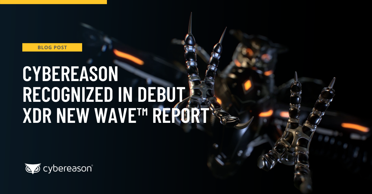 Cybereason Recognized in Debut XDR New Wave™ Report