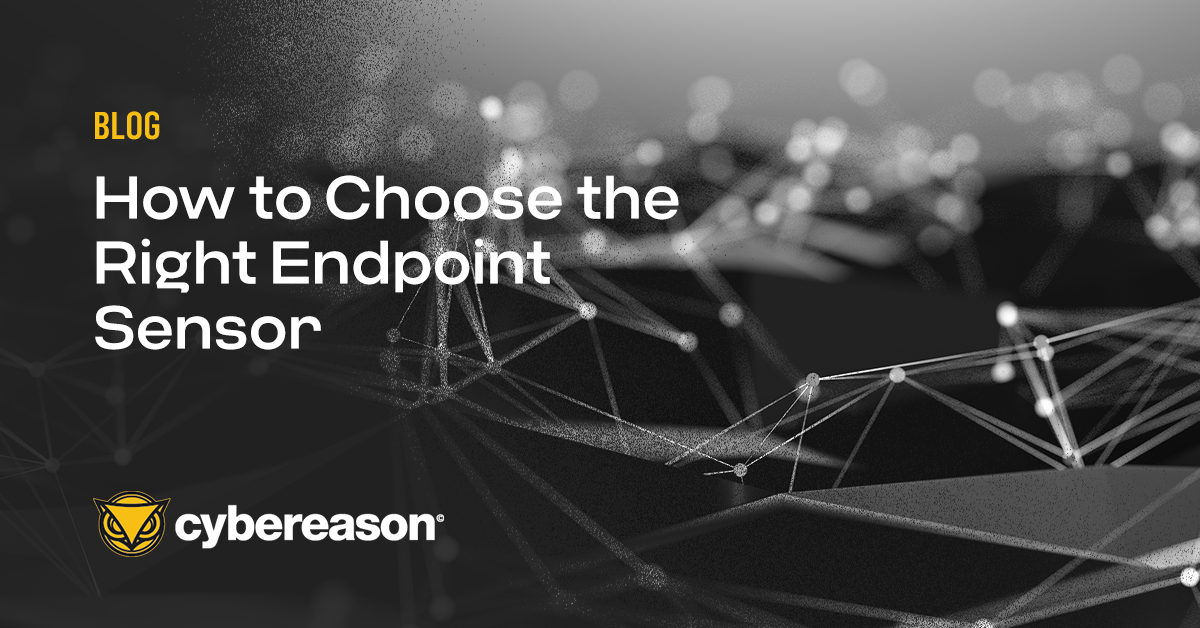 How to Choose the Right Endpoint Sensor